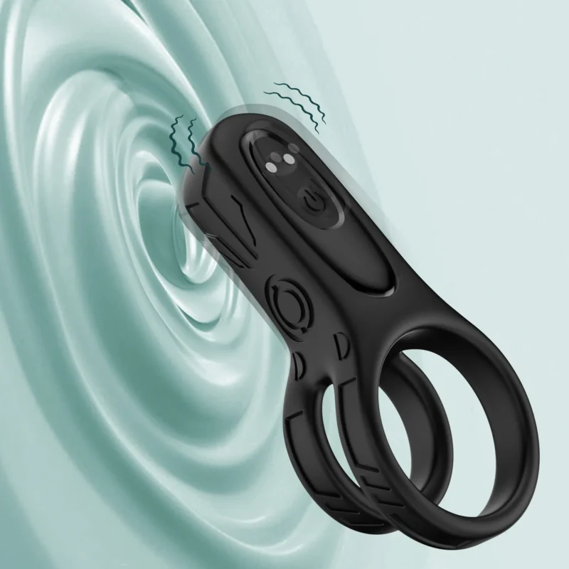 Double Ring Vibrator sex Toy - Image 4