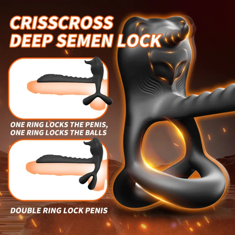 Vibrating Cock Ring Sex Toy - Image 6