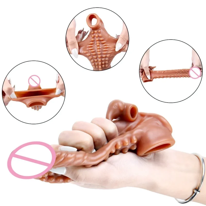 Silicone Sex Toys Male Enlargement Penis - Image 5