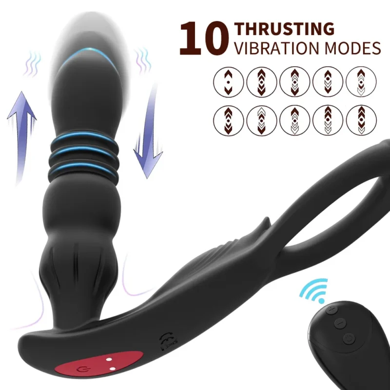 Telescopic Silicone Anal Plug - Image 2