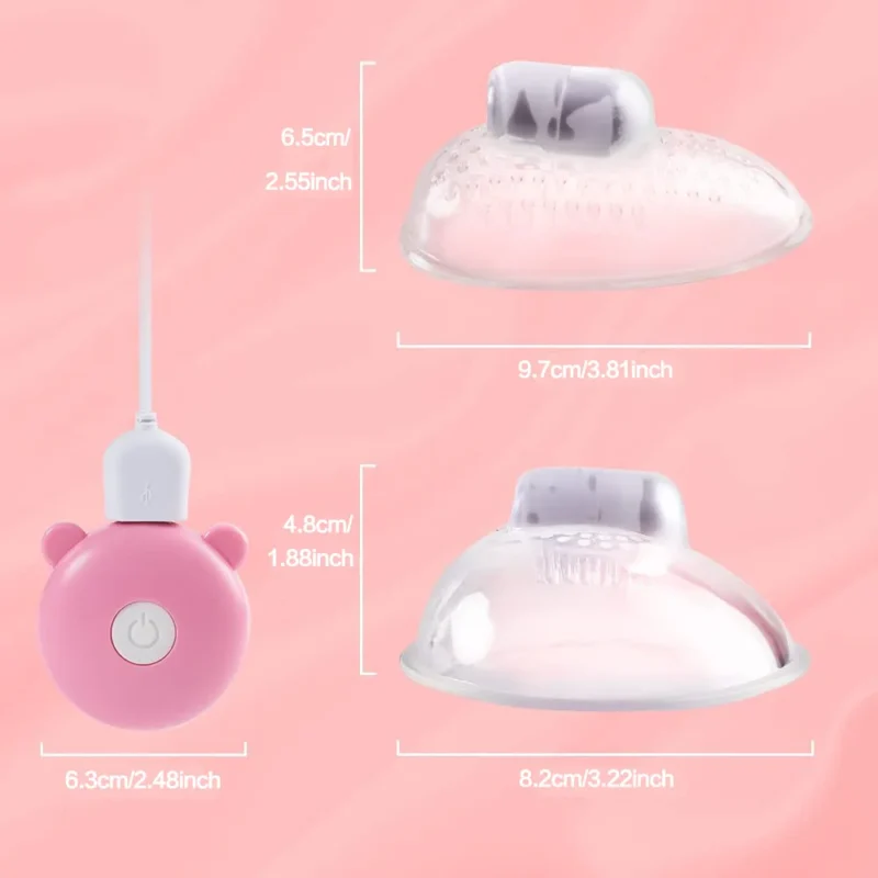 3in1 Nipple Vibrator Women Sex Toy - Image 5