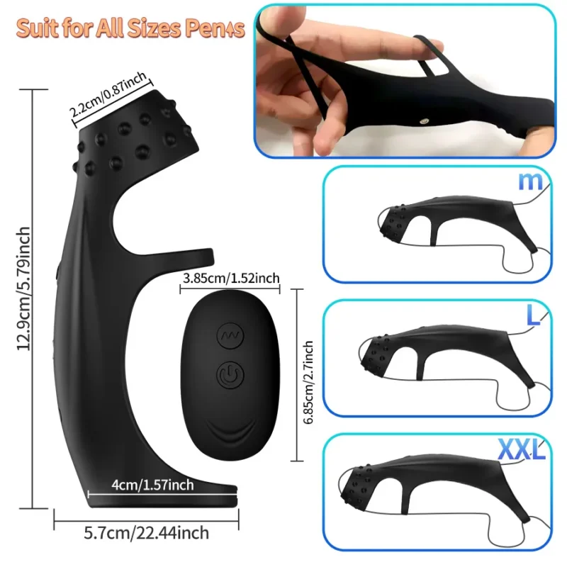 3 Vibrating Cock Ring - Image 6
