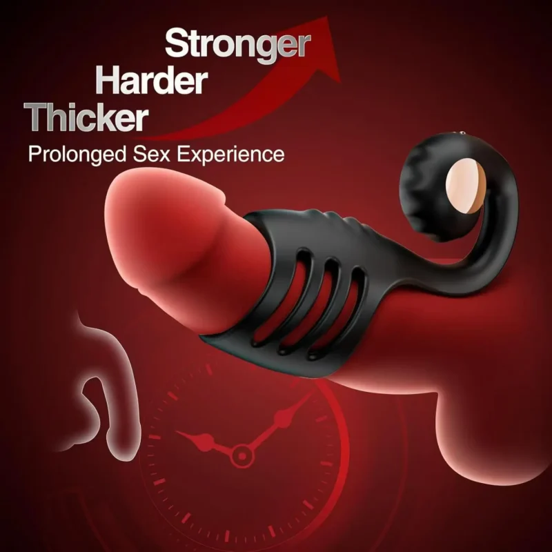 Vibrator remote control Penis Sleeve - Image 2