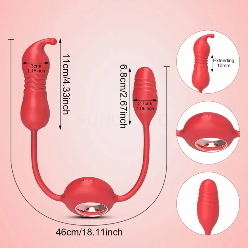 2 IN 1 Sex Toys Vibrator for Women - Image 5