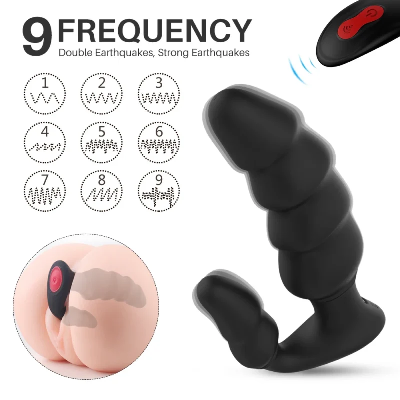 Wireless Remote Control Double Penetration Anal Plug - Image 2