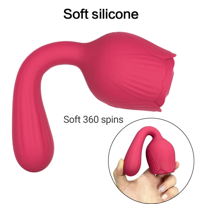 Rose toy Sucking Vibrator - Image 4
