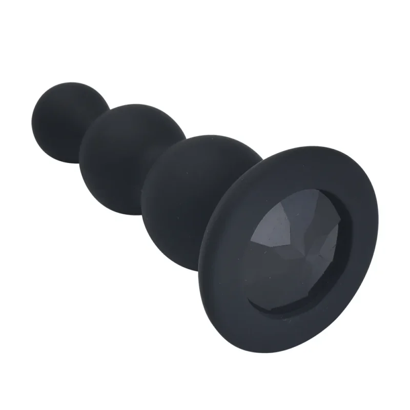 Silicone Crystal Anal Extreme Butt Plug - Image 2