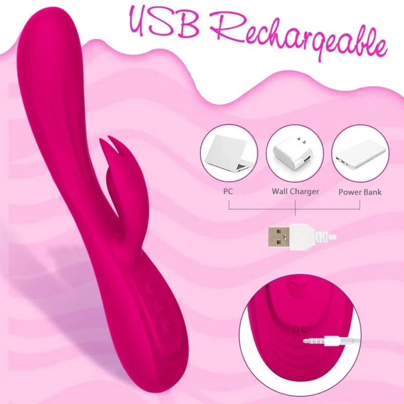 10 Vibrators Modes Silicone AV wand Couple Sex Toy - Image 5
