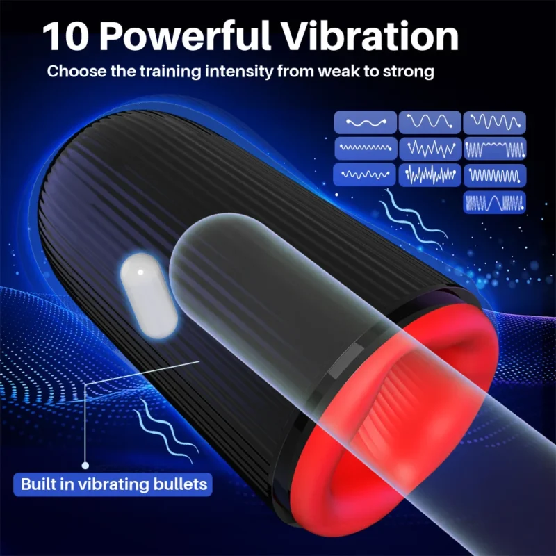 Sucking Male Masturbator Rotating Trainer - Image 2