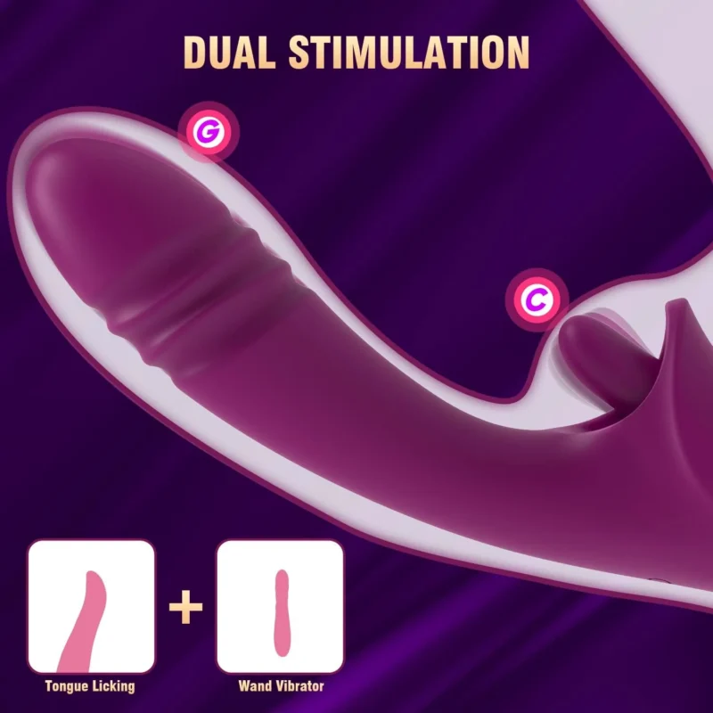 Clitoral Licking G Spot Vibrator Sex toy - Image 4