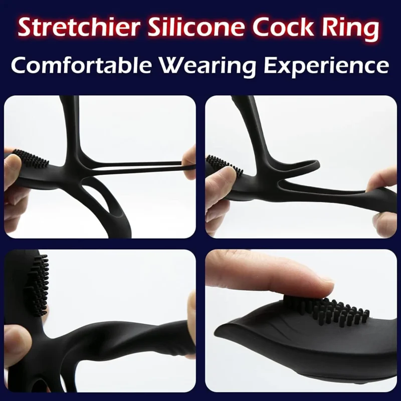 3 in 1 Vibrator for Couple Cock - Image 5
