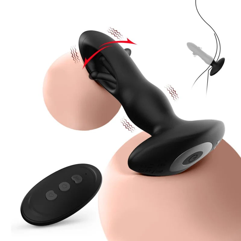 Vibrating Anal Plug Adult Sex Toy - Image 2