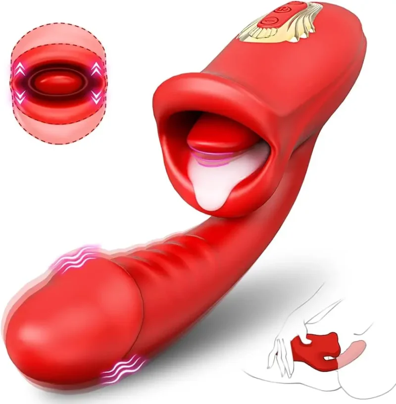 Tongue Rose Sex Toy