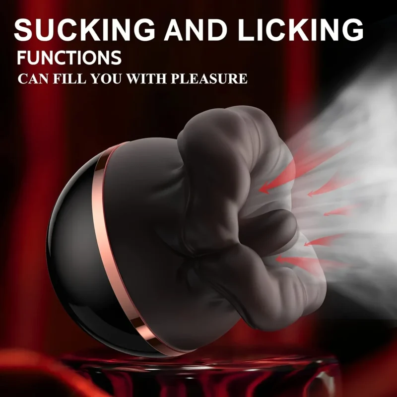 2 in 1 Suction Licking Vibrator Clitoral Stimulator - Image 2