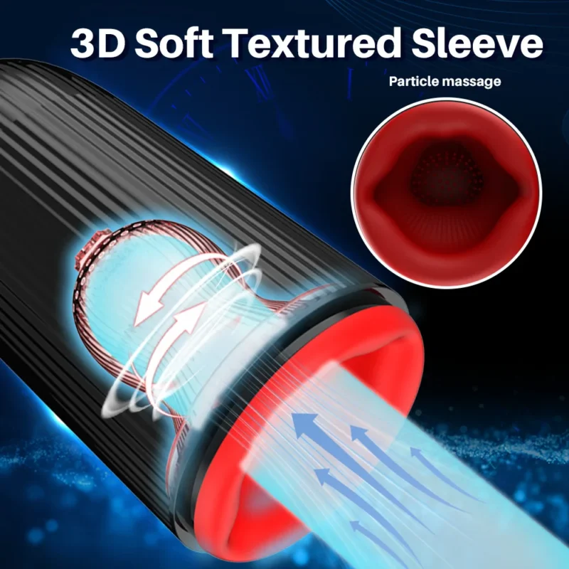 Sucking Male Masturbator Rotating Trainer - Image 4