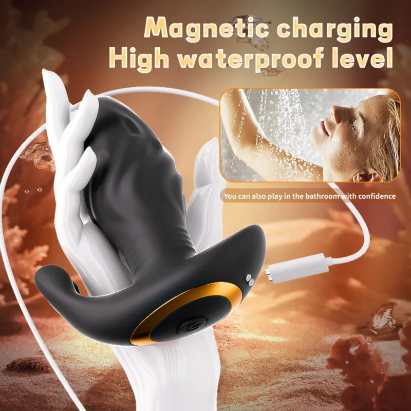 Thrusting Anal Vibrator Wireless Remote Dildo - Image 5