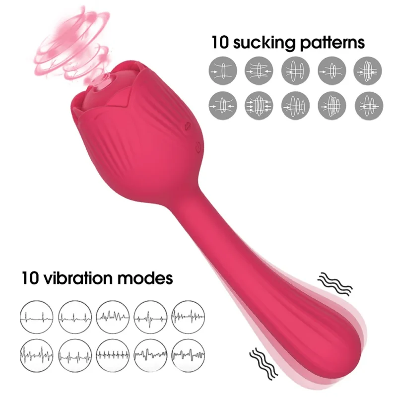 Rose toy Sucking Vibrator - Image 2