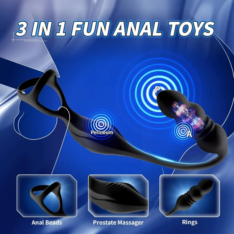Thrusting Anal Prostate Massager - Image 3