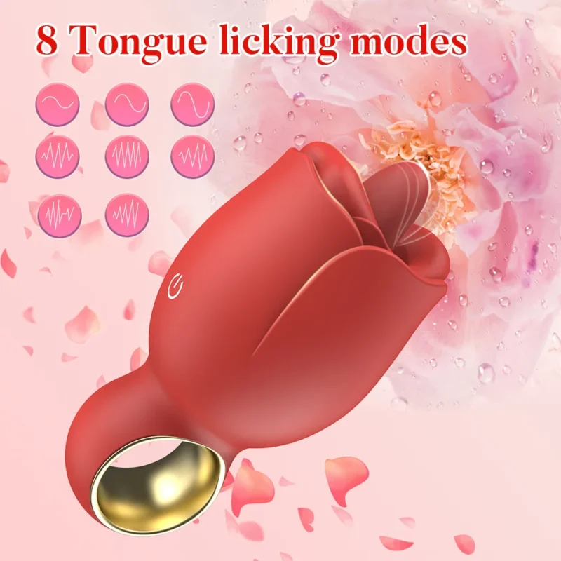 Powerful Rose Sucking Vibrator - Image 3