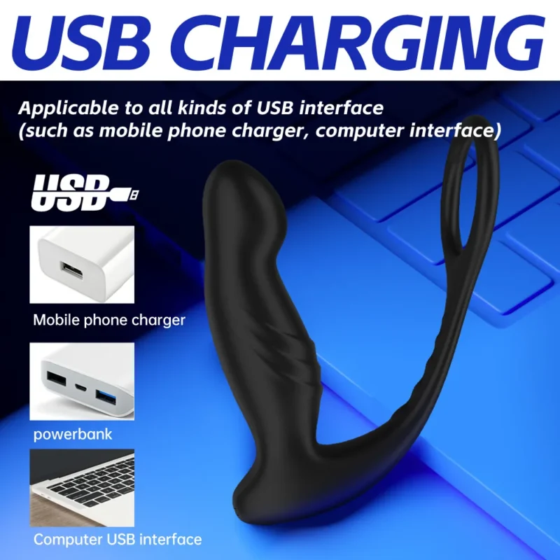 Wiggling Anal Vibrator For Men - Image 5
